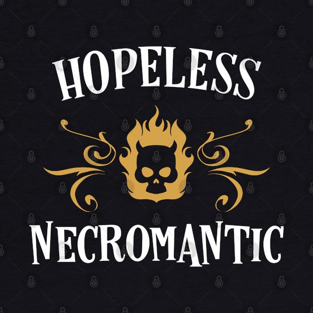 Hopeless Necromantic Funny Necromancer by pixeptional